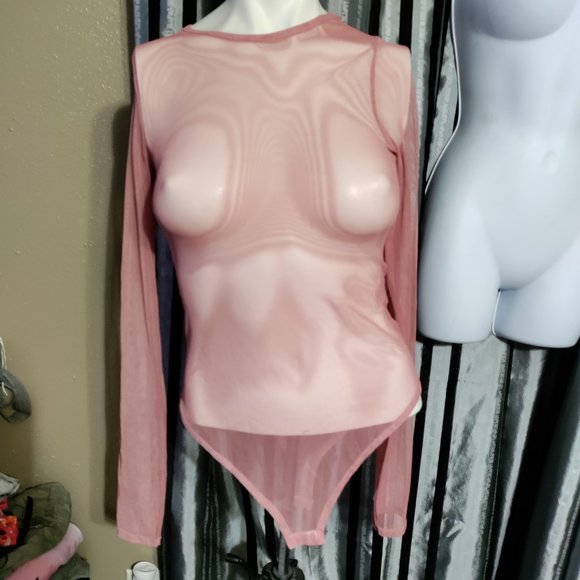 LevelUp- Sheer Body Suit - Picture 2 of 5